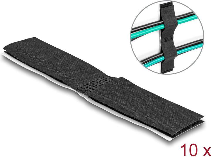 Actual product image Delock Velcro cable holder (Velcro cable ties, 110 mm, 10 pcs.)