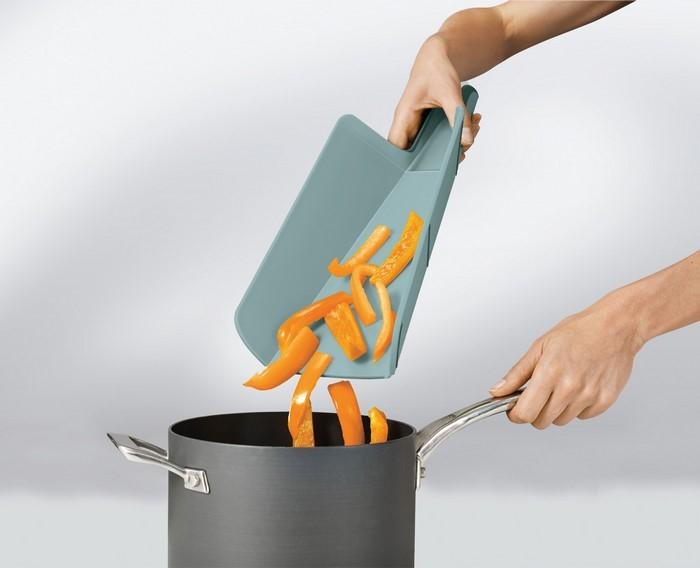 Actual product image Joseph Joseph Klappbares Schneidebrett, opal, DUO