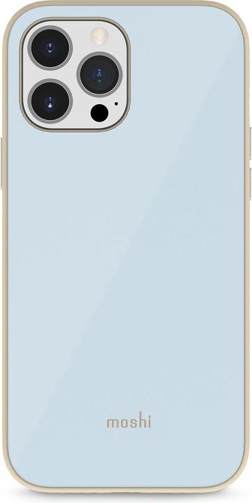 Image du produit Moshi iGlaze Slim Hardshell Case - Étui pour iPhone 13 Pro Max (système SnapTo) (Bleu Adriatique) (Apple iPhone 13 Pro Max)