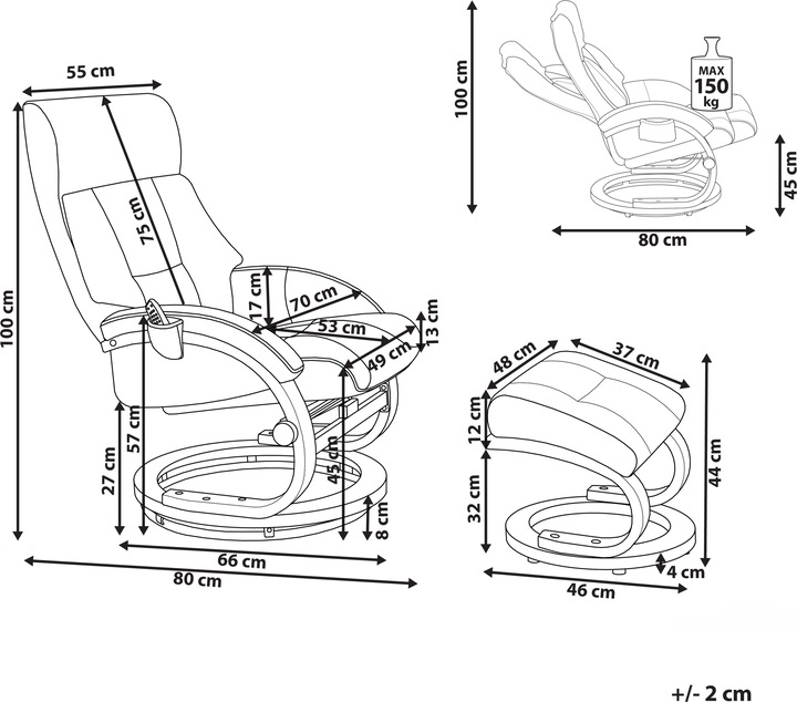 Actual product image Beliani force