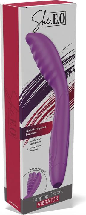 Actual product image She.E.O. Tapping G-Spot Vibrator