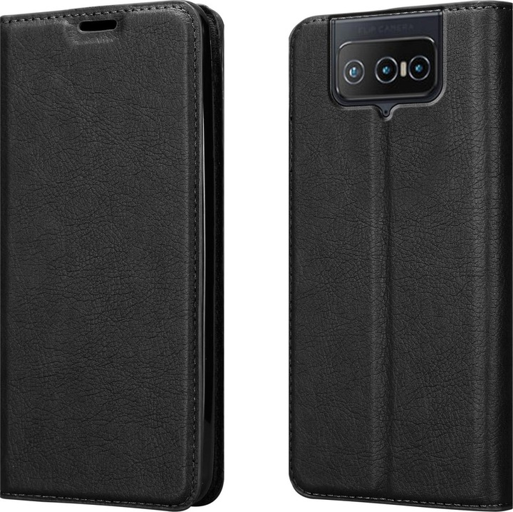 Actual product image Cadorabo Book Invis. Magnet sleeve (Asus Zenfone 8 Flip)
