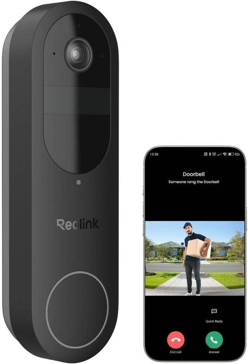 Reolink D340B 2K+ WiFi Video Doorbell (WiFi)
