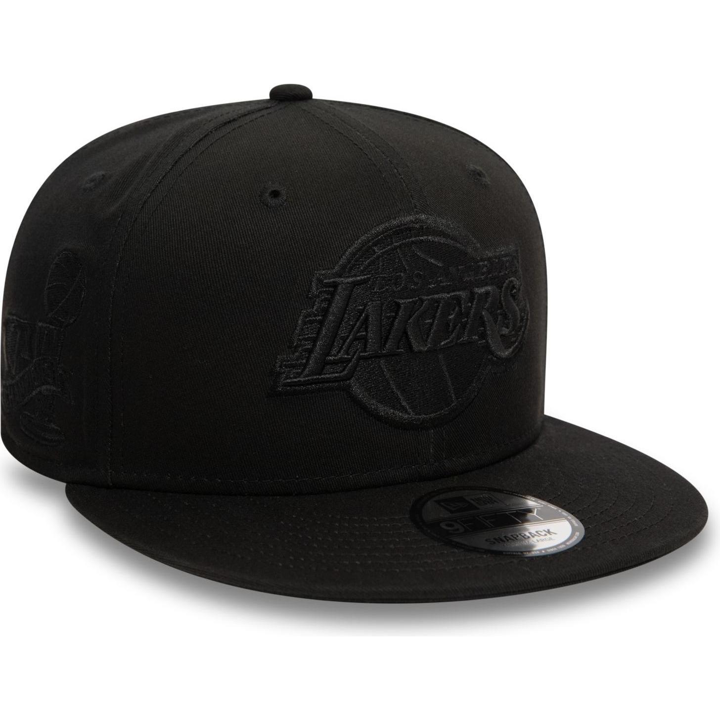 New Era, Herren, Cap, 9Fifty Snapback Cap - TONAL Los Angeles Lakers - M/L, Schwarz, (M)