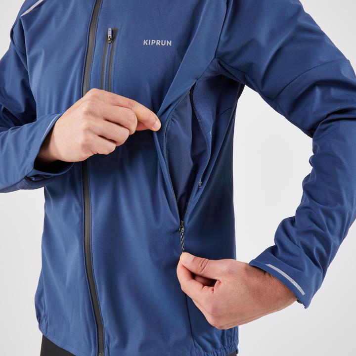 Produktbild Kiprun Laufjacke Herren warm Regular - Run 900 blau (L)