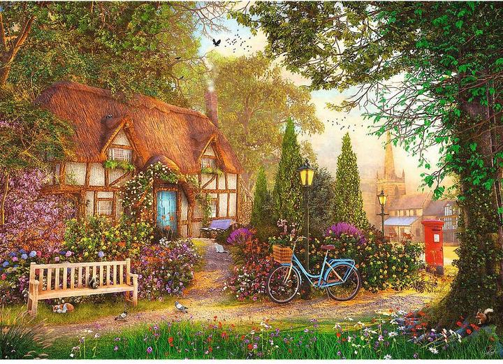 Image du produit Trefl Puzzle Premium Plus 1000 - Cottage avec toit de chaume (1000 pièces)