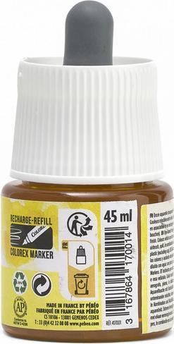 Productafbeelding Pebeo Colorex waterinkt (Gele citroen, 45 ml)