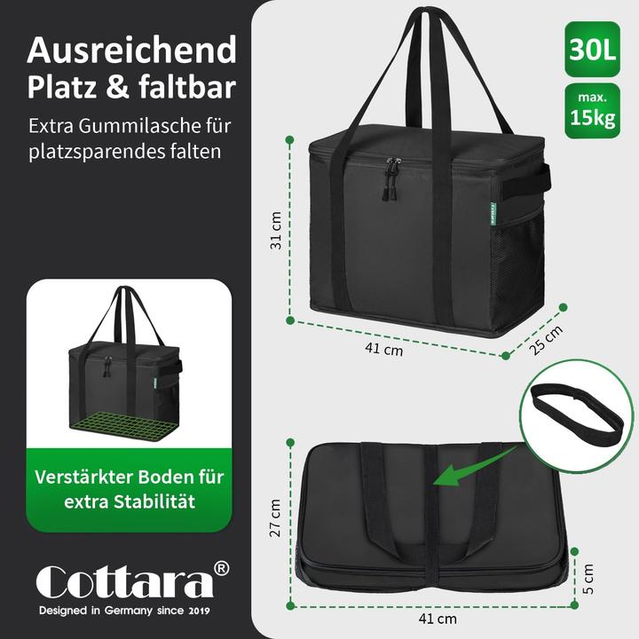 Actual product image Cottara Faltbare Kühltasche (30 l)