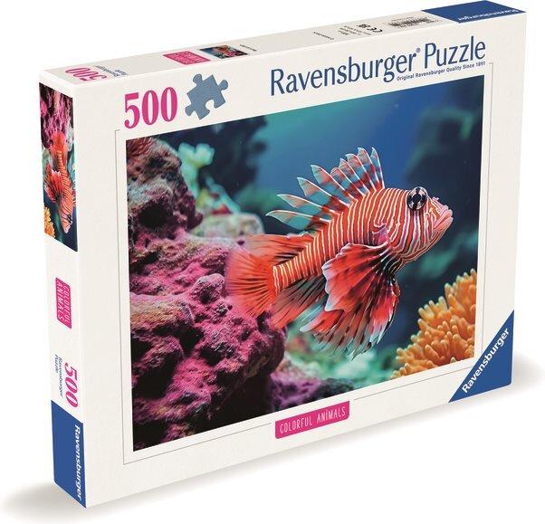 Immagine prodotto Ravensburger Animali colorati (500 pezzi)