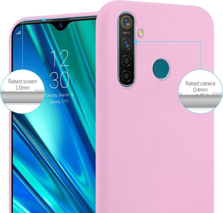 Immagine prodotto Cadorabo Custodia TPU Candy per Realme 5 PRO / Realme Q (Regno Q)