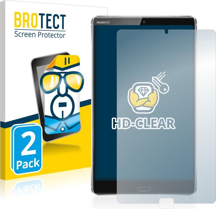 Productafbeelding BROTECT Schermbeschermer Clear (2 Stuk, MediaPad M5 8.4)