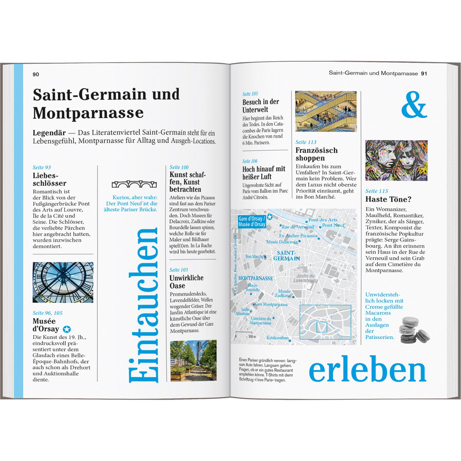 Thumbnail - Reise-Taschenbuch Reiseführer Paris, Ratgeber von Gabriele Kalmbach
