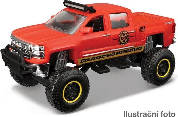 Actual product image Burago 4X4 REBELS FRESH METAL 1/32 - Modèle aléatoire