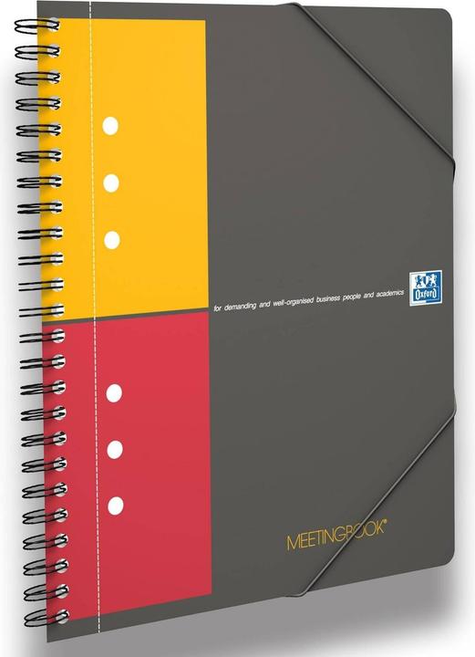 Produktbild Oxford Meetingbook (A5+, Kariert, Weicher Einband)