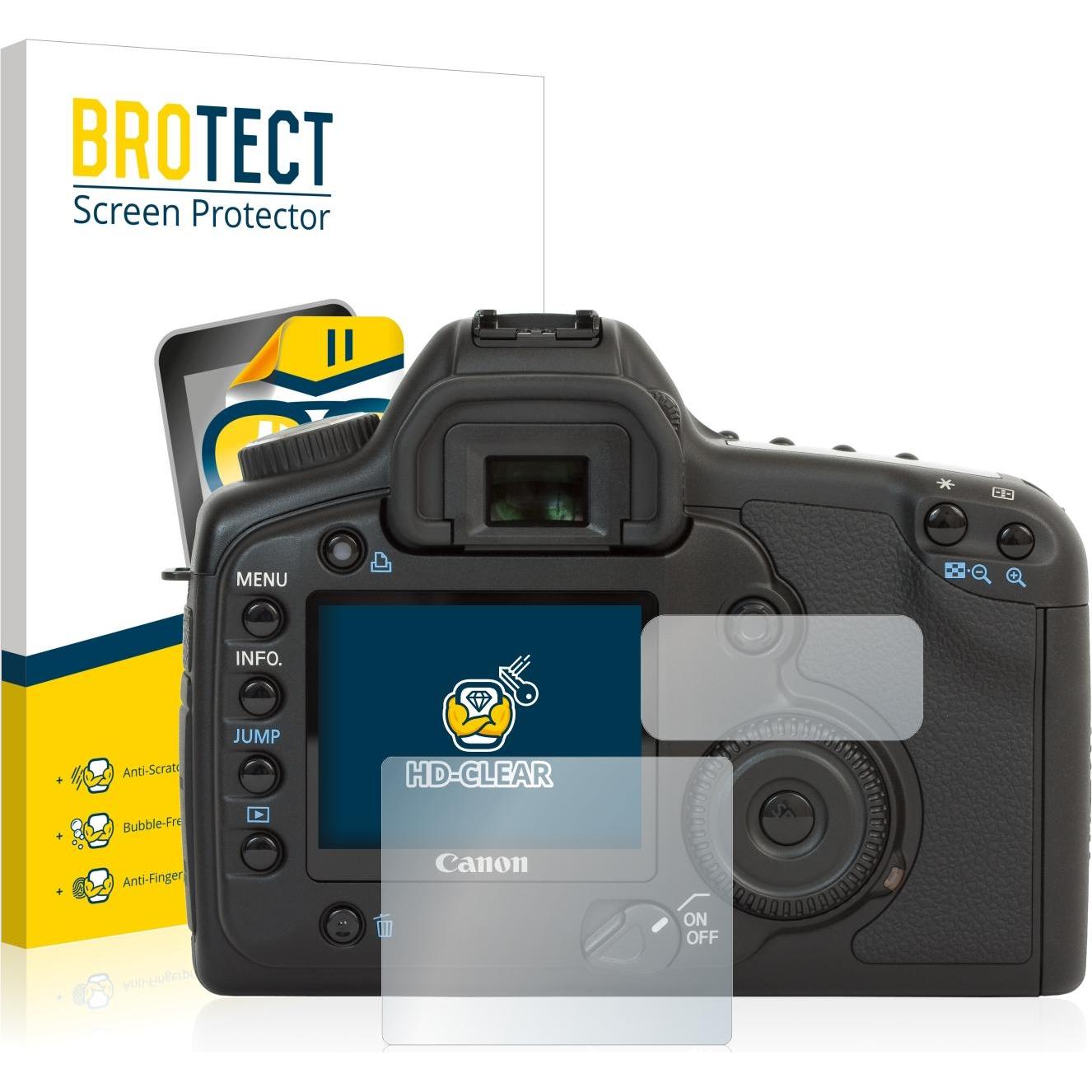 BROTECT Schutzfolie Displayschutz Klar (Displayschutz, EOS 5D), Kameraschutz, Transparent