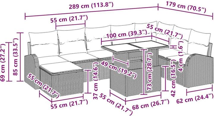 Produktbild vidaXL Sam