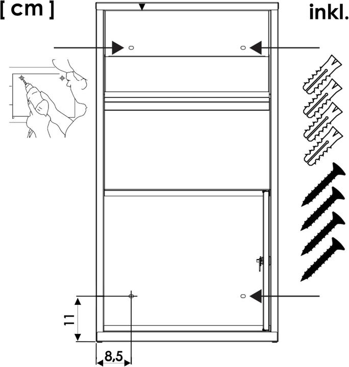 Actual product image Haussmann Paketbriefkasten 400 Protect
