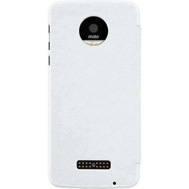 Thumbnail - Nillkin Qin Series (Motorola Moto Z), Smartphone Hülle, Weiss