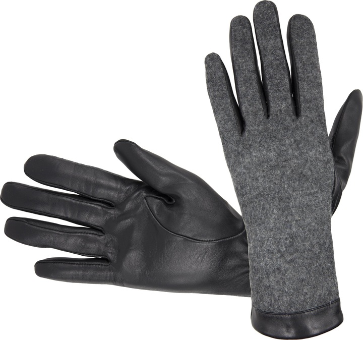 Immagine prodotto Hofler Leder-/Textilhandschuhe für Damen, mit Touchscreen (7.5)