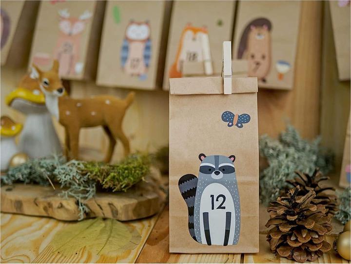 Actual product image Papierdrachen Forest animals