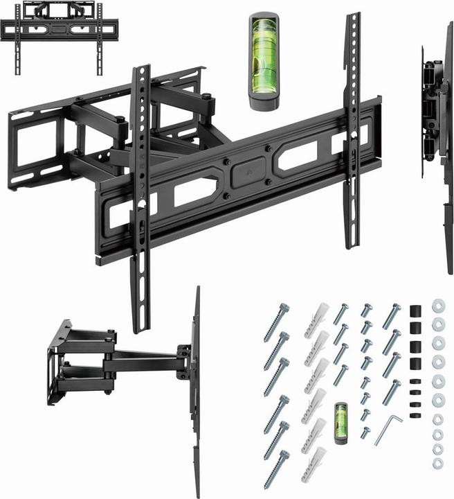 Actual product image Gembird Uchwyt ścienny do telewizora - regulowany 37 -80inch do 40kg (Wall, 80", 40 kg)
