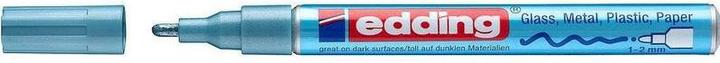 Actual product image Edding Glossy paint marker 751 (Light Blue Metallic, 1 mm, 1 x)