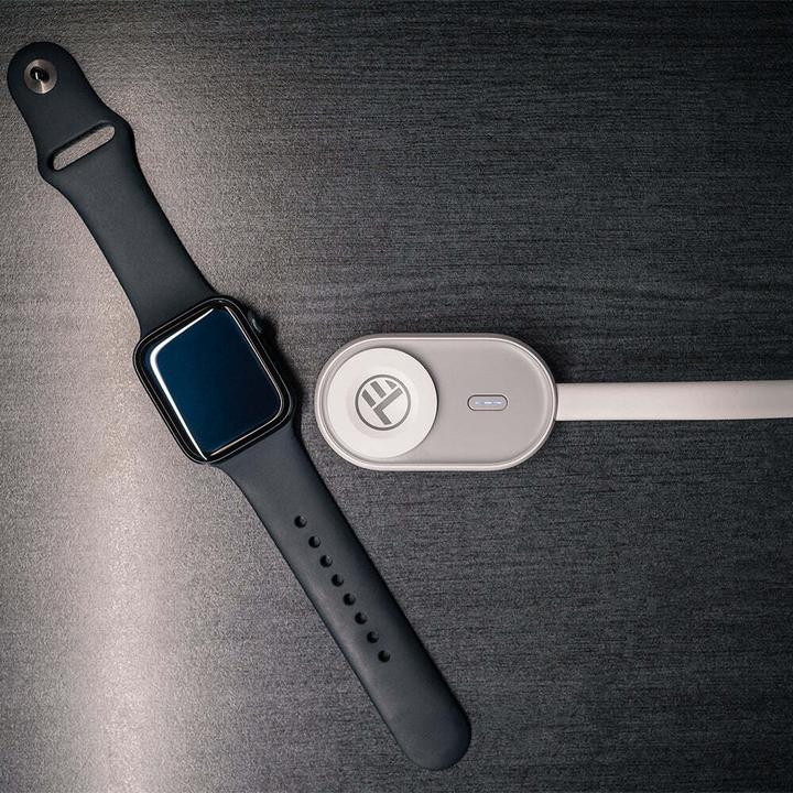 Produktbild Tellur wireless powerbank charger compatible with Apple watches 1200mAh (1200 mAh, 2.50 W)