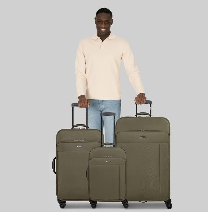 Immagine prodotto Check.In Sevilla 2.0 4 Rollen Kofferset 3-teilig (192 l)