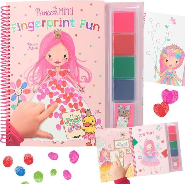 Produktbild Magni Malbuch Princess Mimi Fingerprint Fun