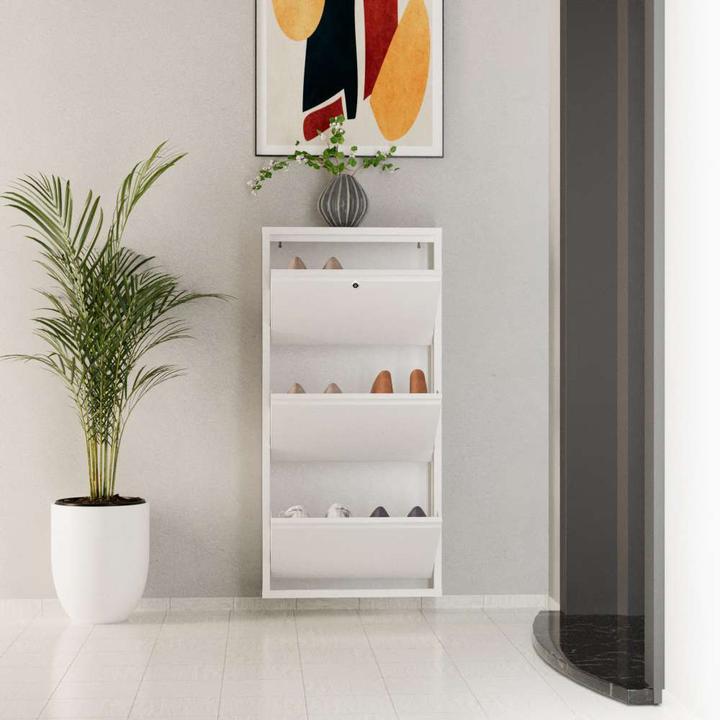 Image du produit Homitis Locking 3 Piece Metal Shoe Cabinet