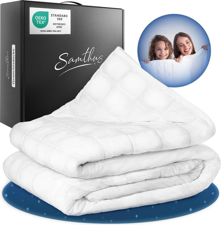 Produktbild Samthus Gewichtsdecke, 3kg (200 x 135 cm)