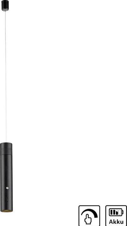 Produktbild Just Light LED Akku-Pendelleuchte USB (210 lm)