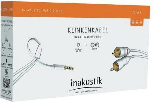 Produktbild Inakustik Premium MP3 (3 m, Cinch, 3.5mm Klinke (AUX))