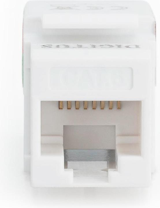 Image du produit Digitus Keystone Module Cat6 RJ45 non blindé Installation du câble via LSA Classe E (Module Keystone)