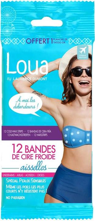 Image du produit Laurence Dumont Loua Bandes Cire Froide Aisselles X (12 x)