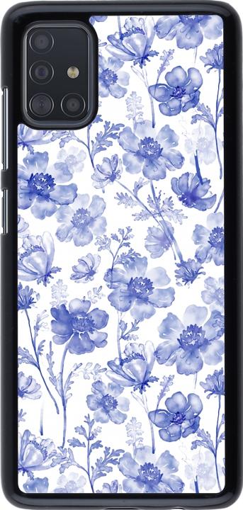 Immagine prodotto PhoneLook Copertina Primavera 23 fiori blu acquerello (Samsung Galaxy A51)