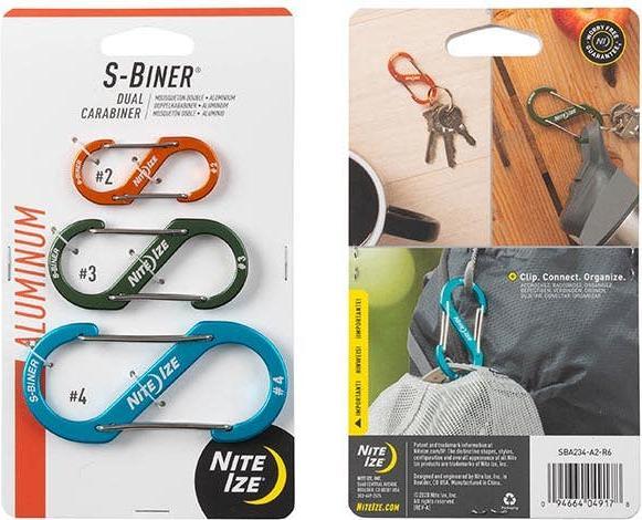 Produktbild Nite Ize S-Biner® Aluminum Dual Carabiner Comb
