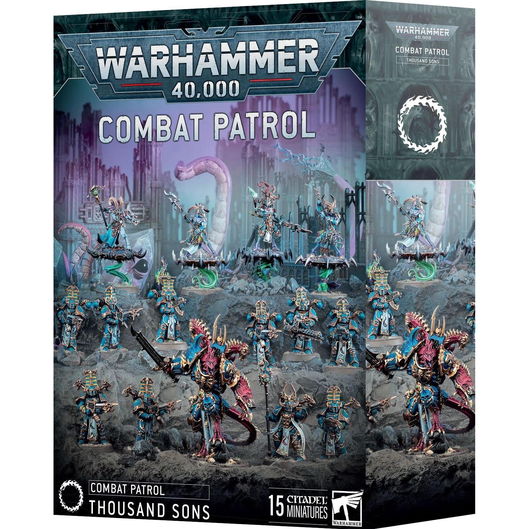 Games Workshop Warhammer 40k - Patrouille Thousand Sons (2025) (Materiale sintetico)