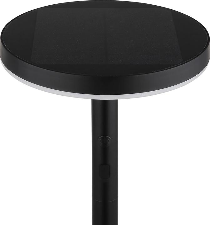 Actual product image Globo Solarleuchte Aluminium Schwarz Matt, 1xled (IP54)