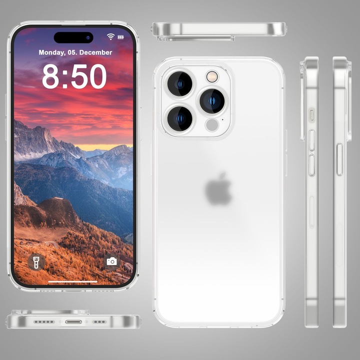 Actual product image Nalia Extremely Thin 0.3mm Matt Hardcase (Apple iPhone 15 Pro Max)