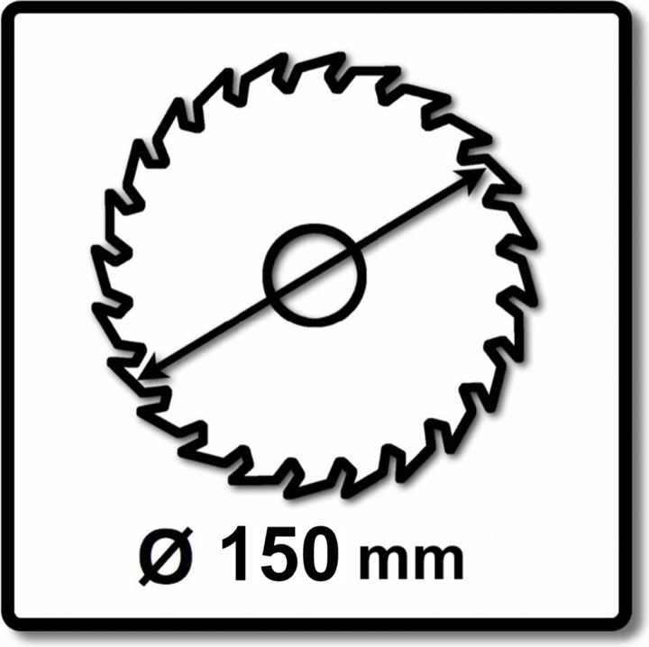 Produktbild Makita MCCS15048E SPECIALIZED EFFICUT Sägeblatt 150 x 20 x 1,1 mm 4 Stk. ( 4x B-69331 ) 48 Zähne für