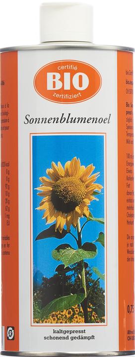 Brack Sonnenblumenöl kaltgepresst Bio (750 ml)