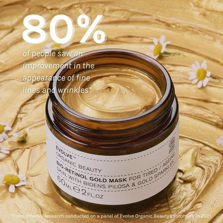 Produktbild Evolve Bio-Retinol Gold Mask (60 ml)