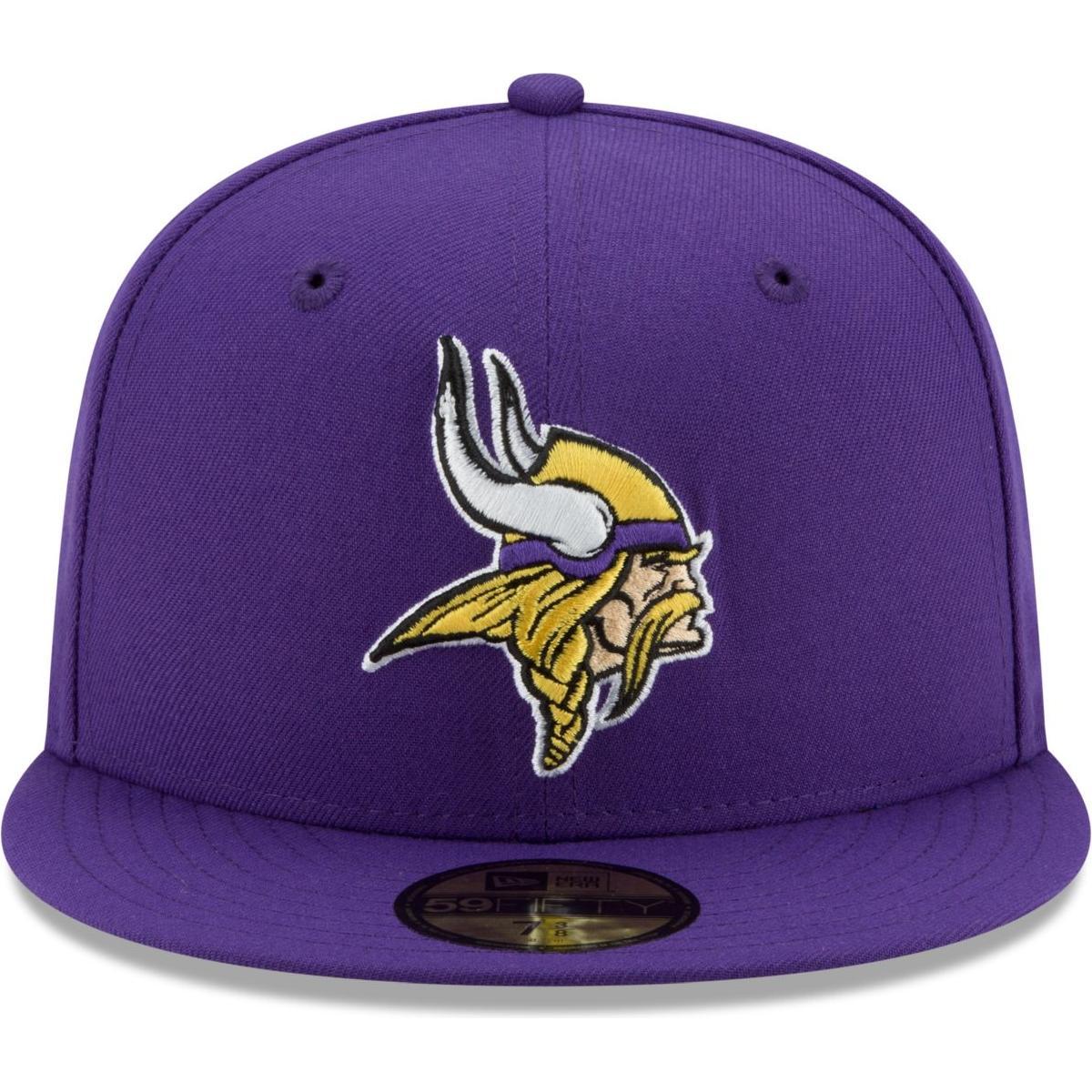 Thumbnail - New Era, Herren, Cap, 59Fifty Cap - NFL ON FIELD Minnesota Vikings - 6 7/8, Violett, (6 7/8)