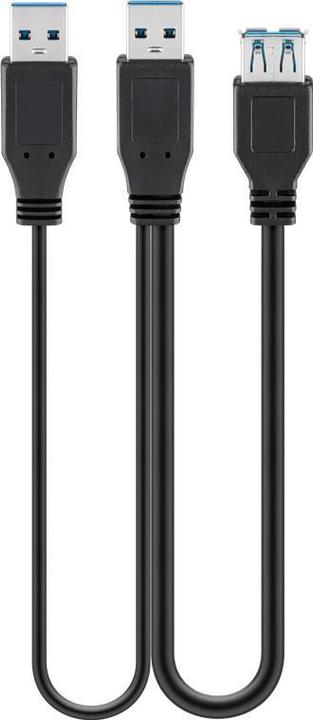 Immagine prodotto Goobay cavo USB / alimentazione (0.30 m, USB 3.0)