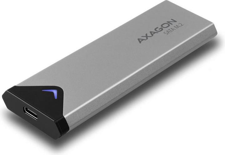 Actual product image Axagon EEM2-U3C - SSD Enclosure - M.2 - M.2 - SATA - 5 Gbit/s - USB Connectivity - Weak (M.2)