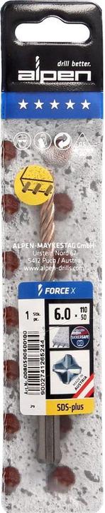 Immagine prodotto Alpen Hammerbohrer Force (16 mm)