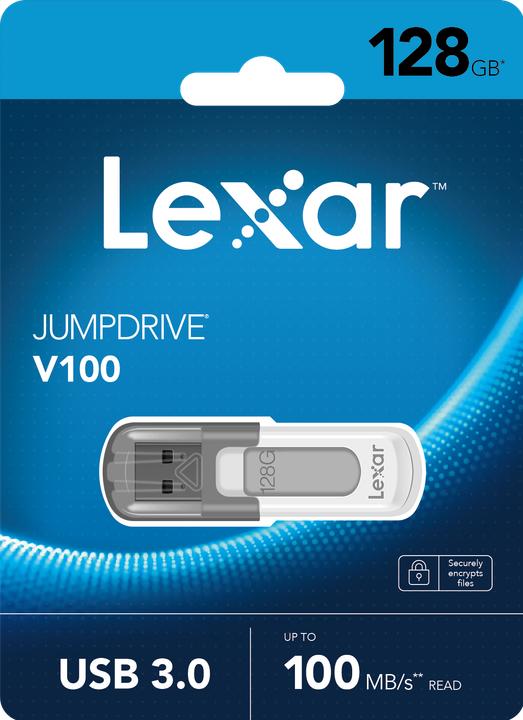 Actual product image Lexar JumpDrive V100 (128 GB, USB-A)