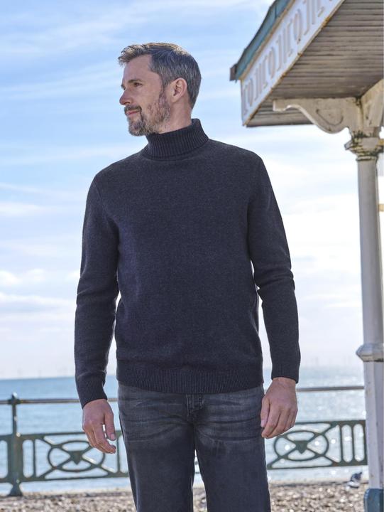 Produktbild Woolovers Pullover mit Polokragen (L)