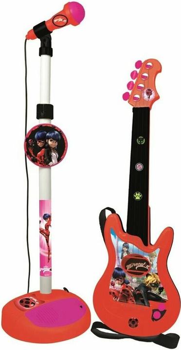 Actual product image Miraculous Ladybug Toy Microphone & Guitar Set Bla (Spanish)